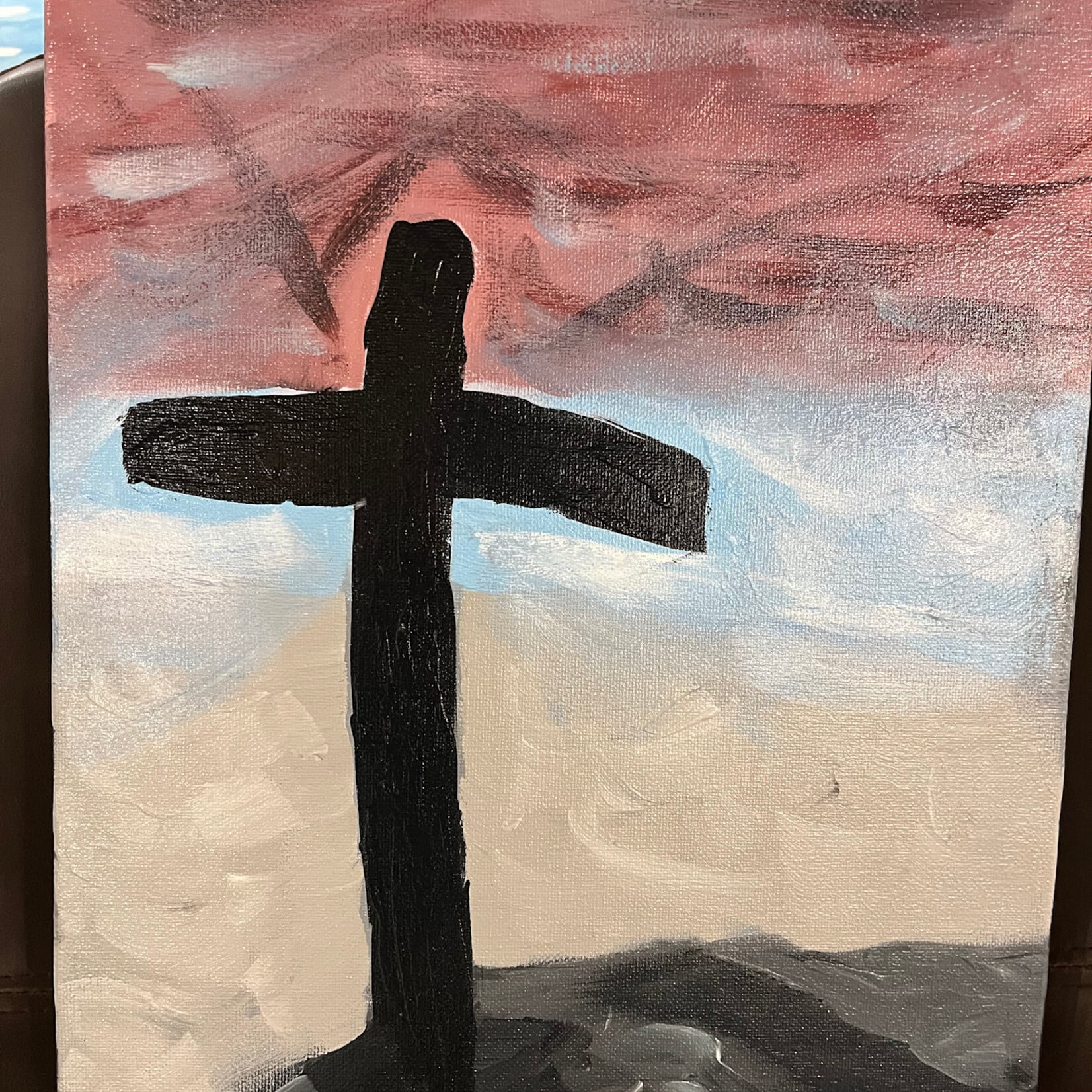 Ritchie Pickens Forsaken Painting 11"x14" by Ritchie Pickens