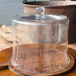 Park Hill Estate Glass Cloche L13.5" x W13.5" x H12"
