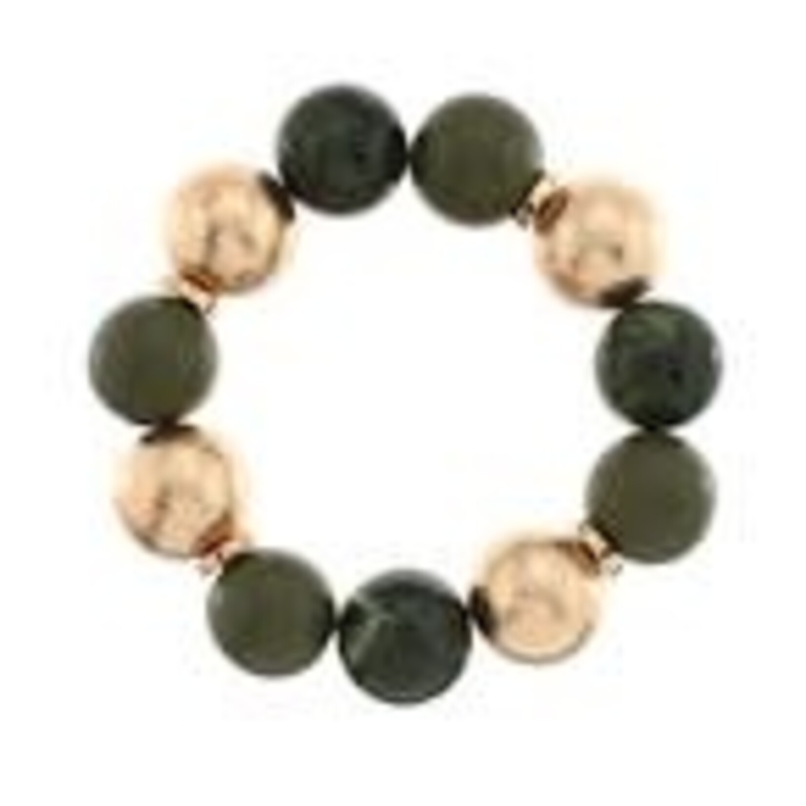 Golden Stella Mulit Bead Bracelet