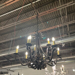 Iron Chandelier 9 light