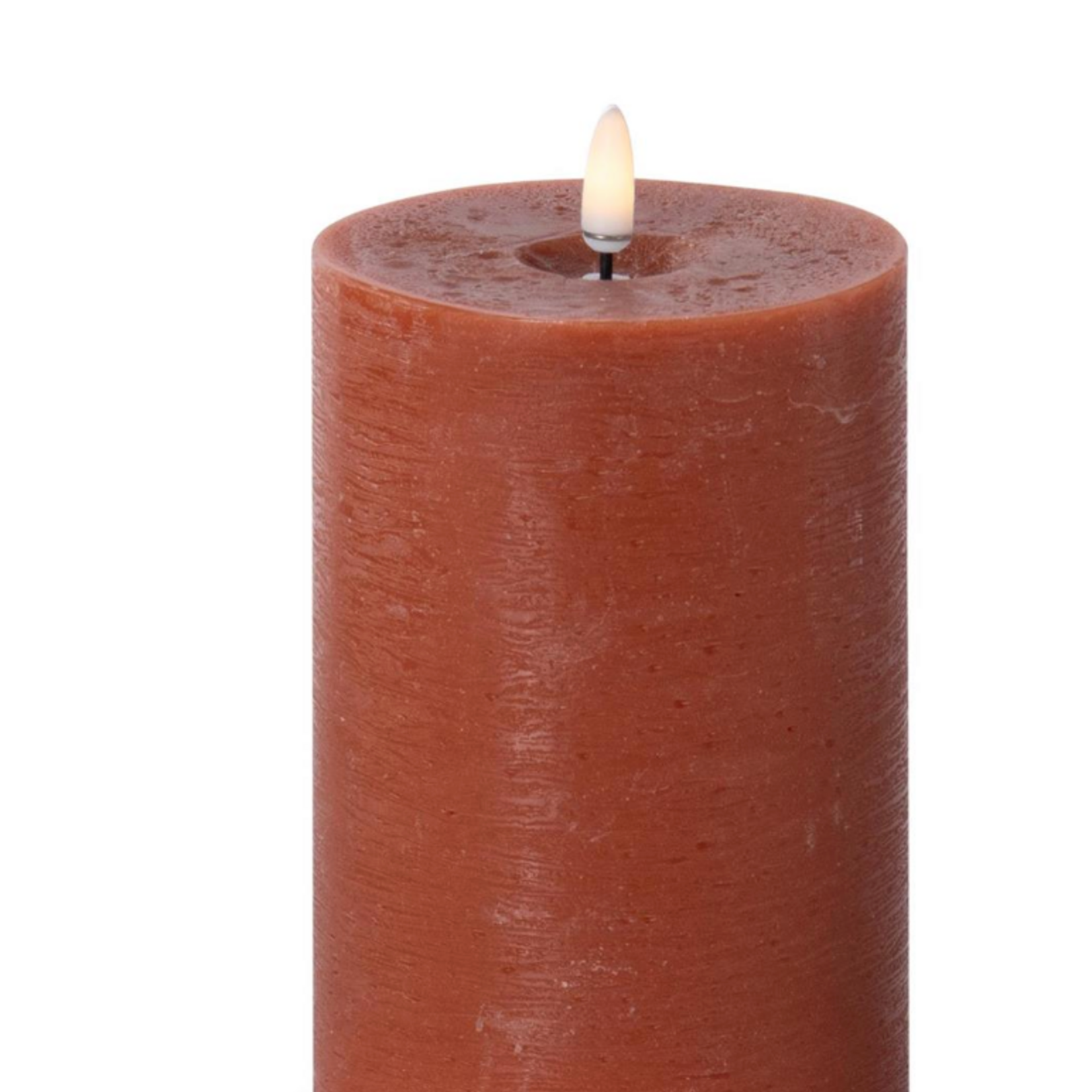 K&K Interiors On/off Touch LED Pillar Candle w Timer