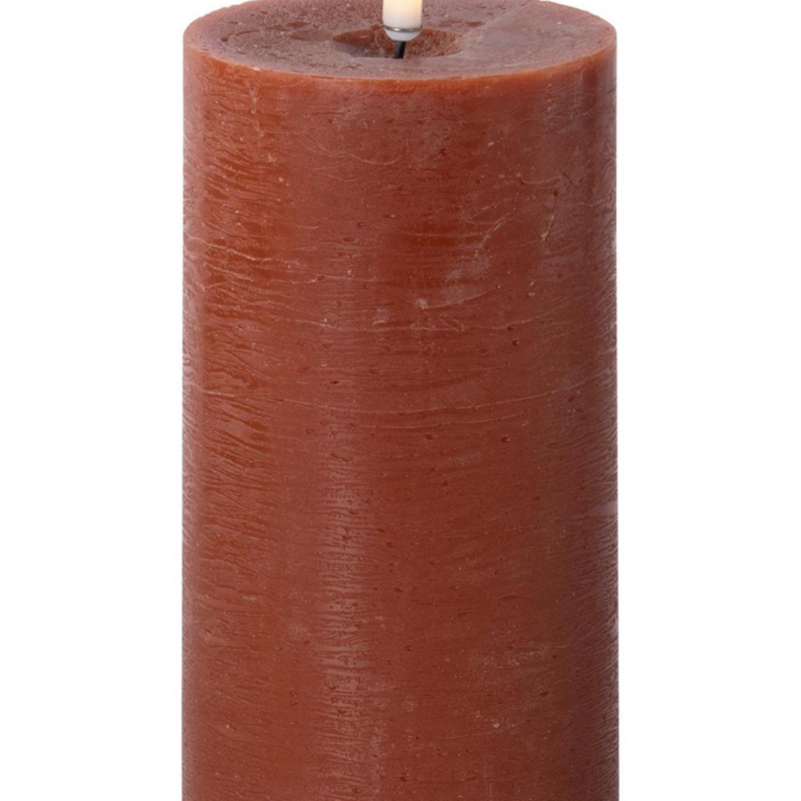 K&K Interiors On/off Touch LED Pillar Candle w Timer