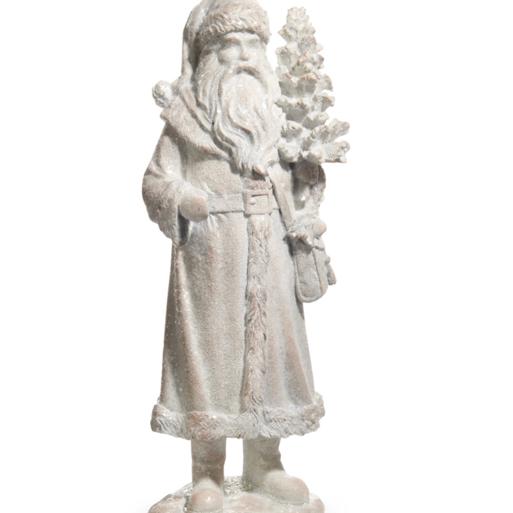 Raz Imports 20" Iced Santa w Tree