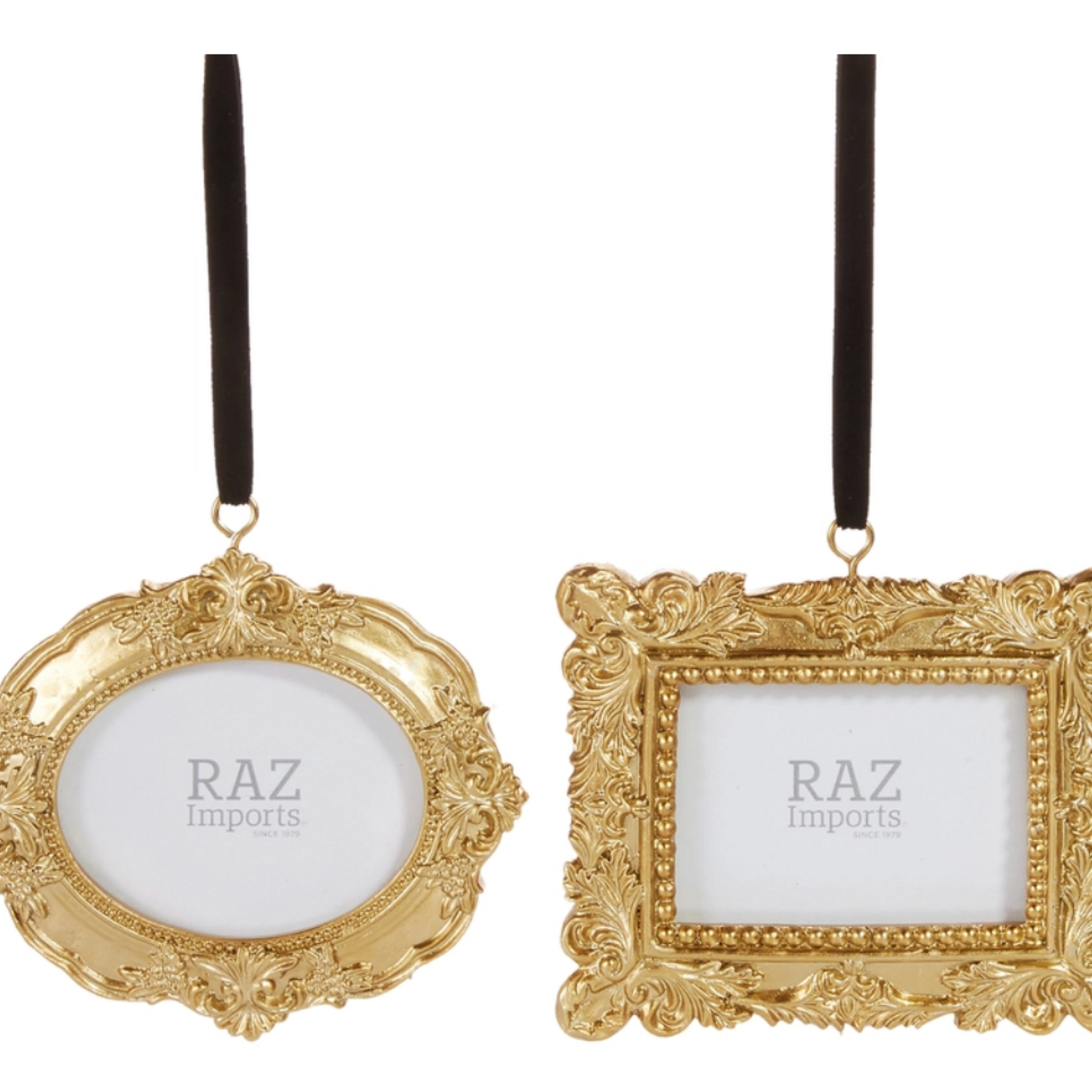 Raz Imports 6" Vintage Photo Frame Ornament