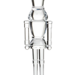 Raz Imports Clear Nutcracker