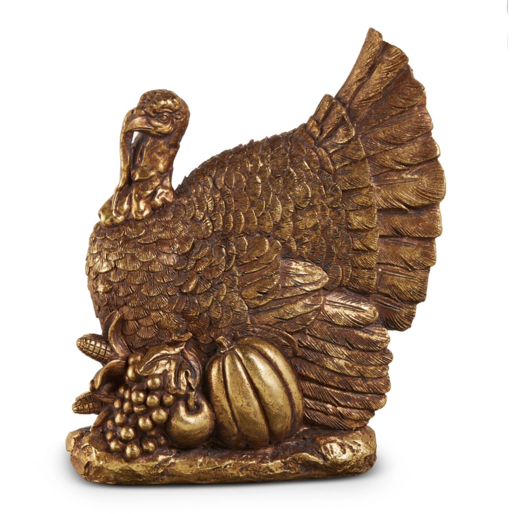 Raz Imports Antique Gold Turkey