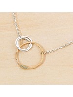 Freshie & Zero Love Necklace 3 Circles SS 18"