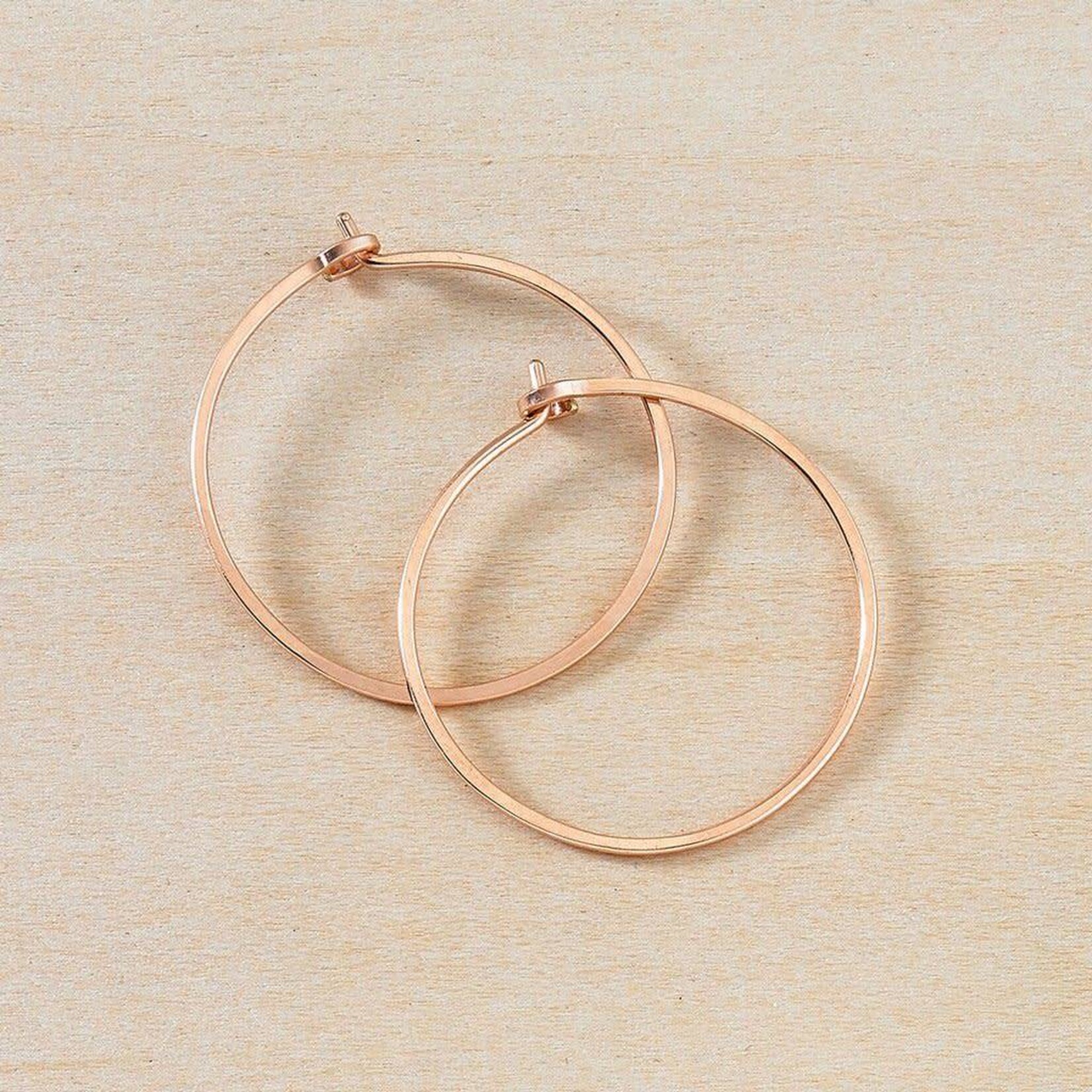 Freshie & Zero Minimal Small Circle Hoops RG