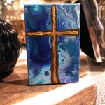 Scott Ellis 4x6 Cross Painting