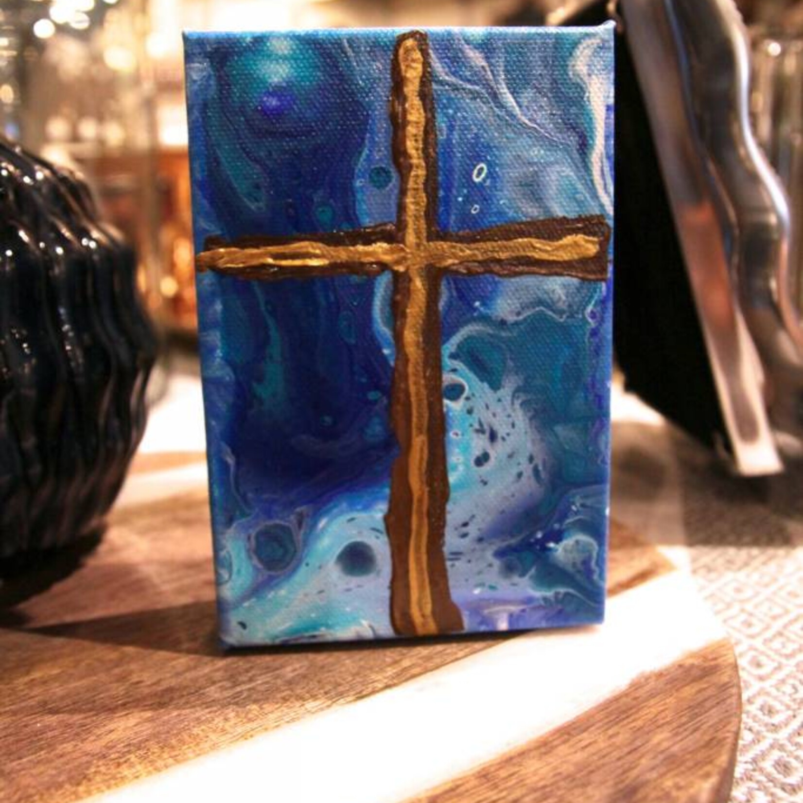 Scott Ellis 4x6 Cross Painting