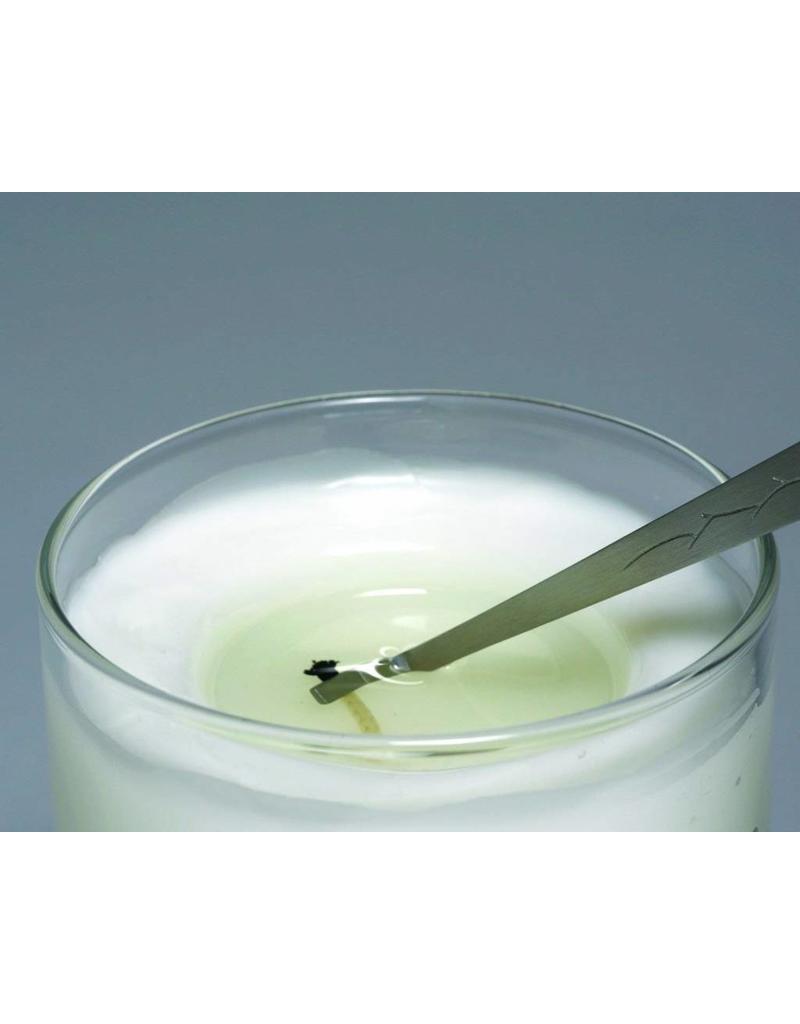 Antique Brass Finished Wick Dipper Oak & Willow