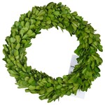 A&B Home 10" Preserved Boxwood Candle Ring