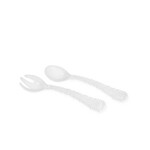 Beatriz Ball VIDA ALEGRIA Salad Servers (lg) - White