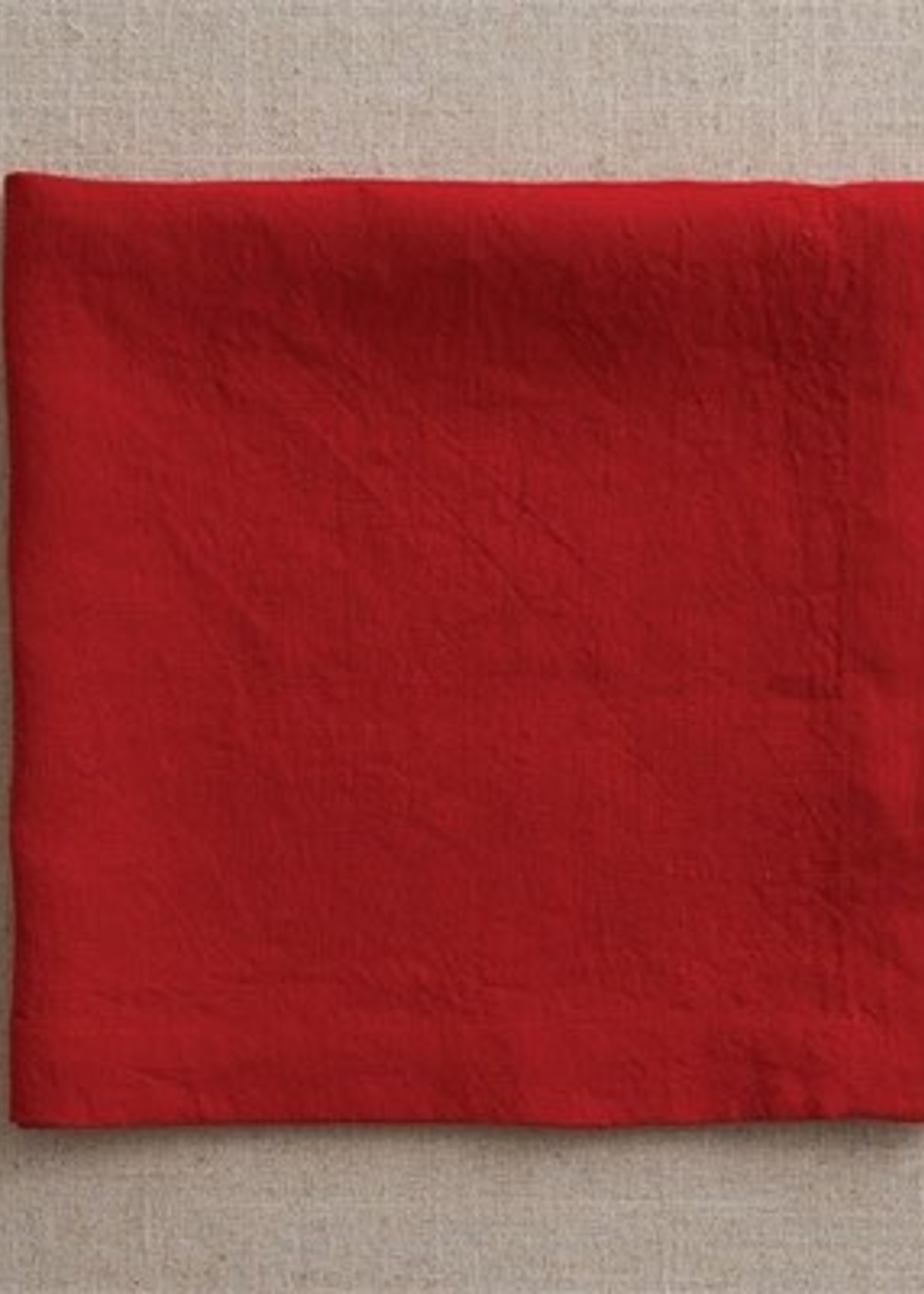 Split P Red 100% Linen Napkin