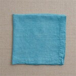 Split P Linen Napkin Aqua