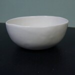 Alex Marshall Pottery 6" Classic Bowl Gloss White