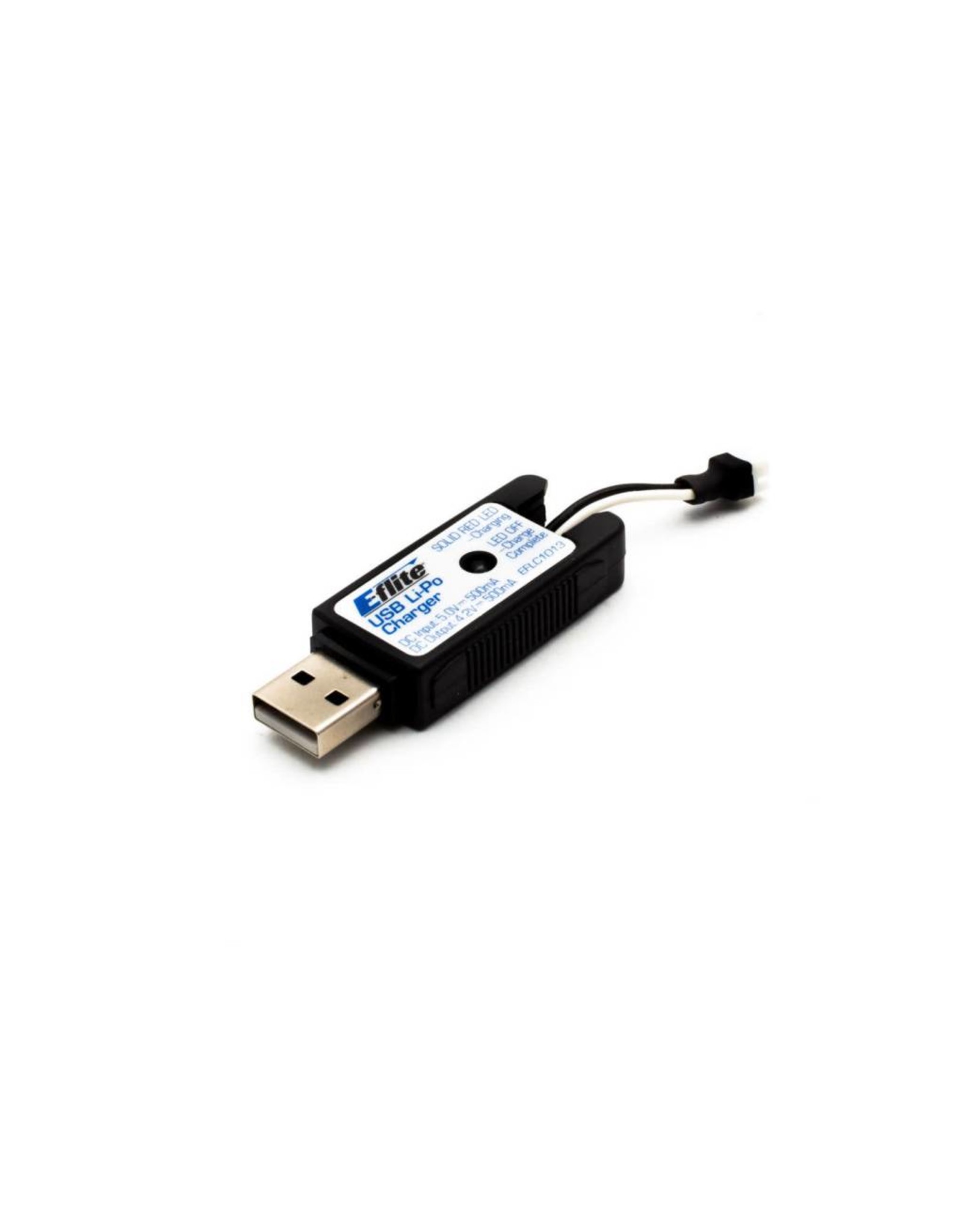 Eflite 1S USB Li-Po Charger, 500mAh High Current UMX  (EFLC1013)