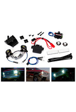Traxxas LED light, complete/power supply (contain head/tail/side marker, distrib block/power supply) (fits #8130 body) (8038)