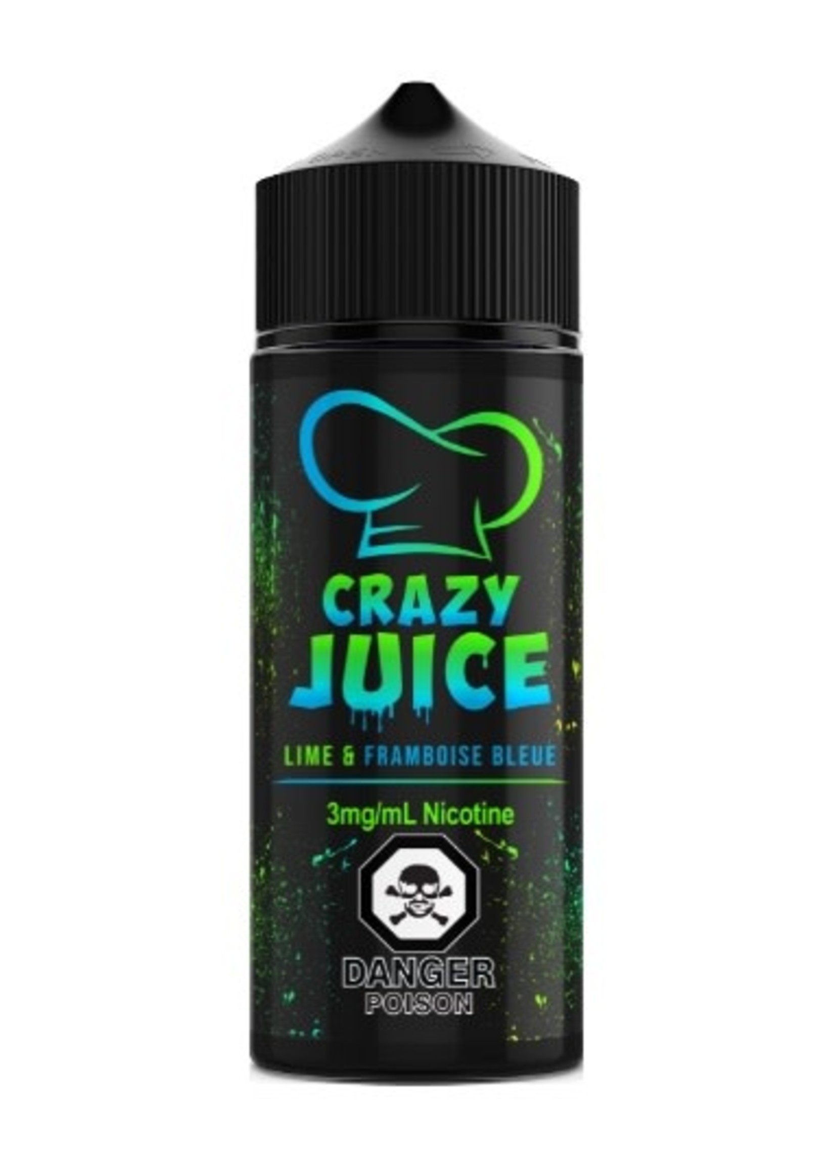 crazy juice Lime Blue Raspberry