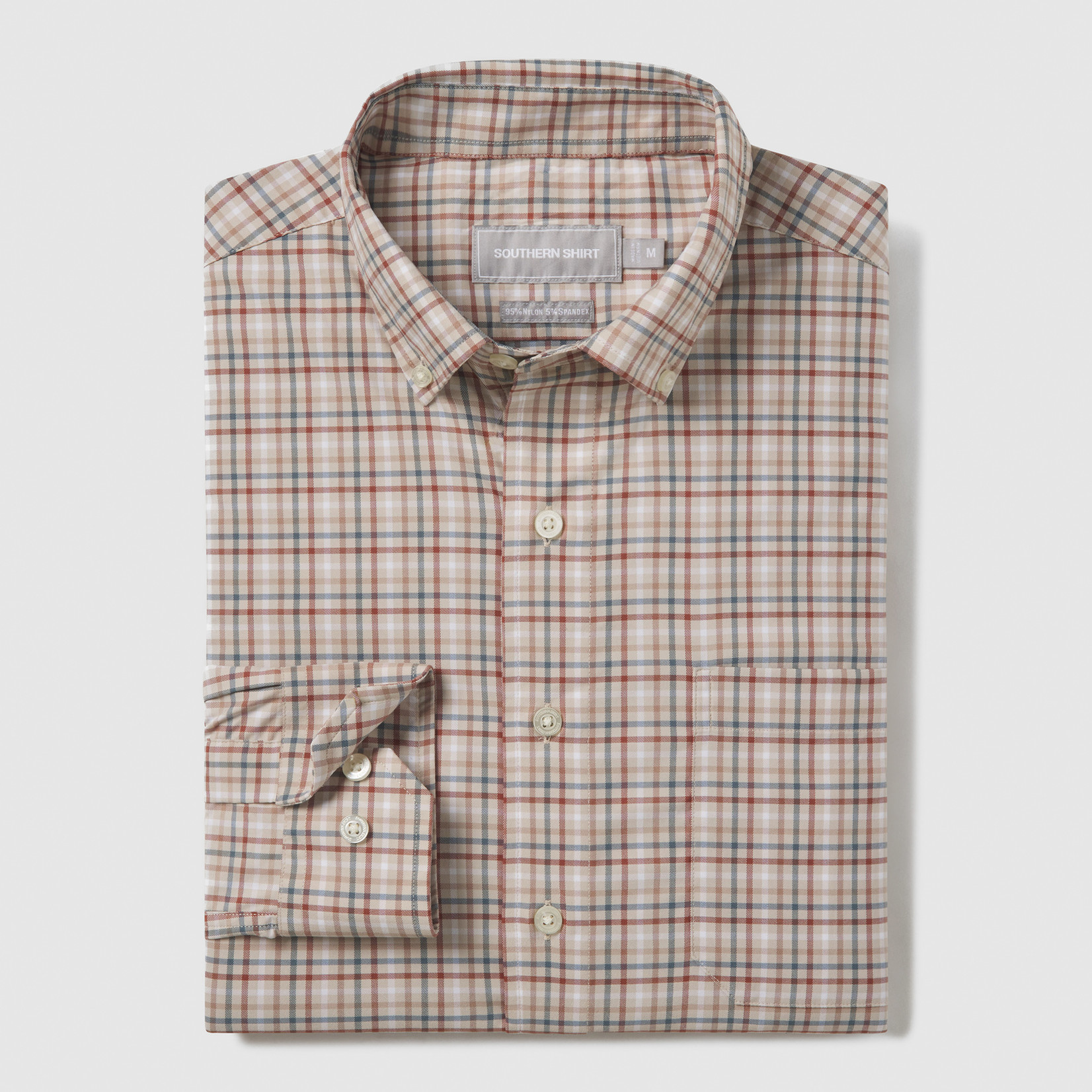 Southern Shirt Samford Check Long Sleeved Button Down