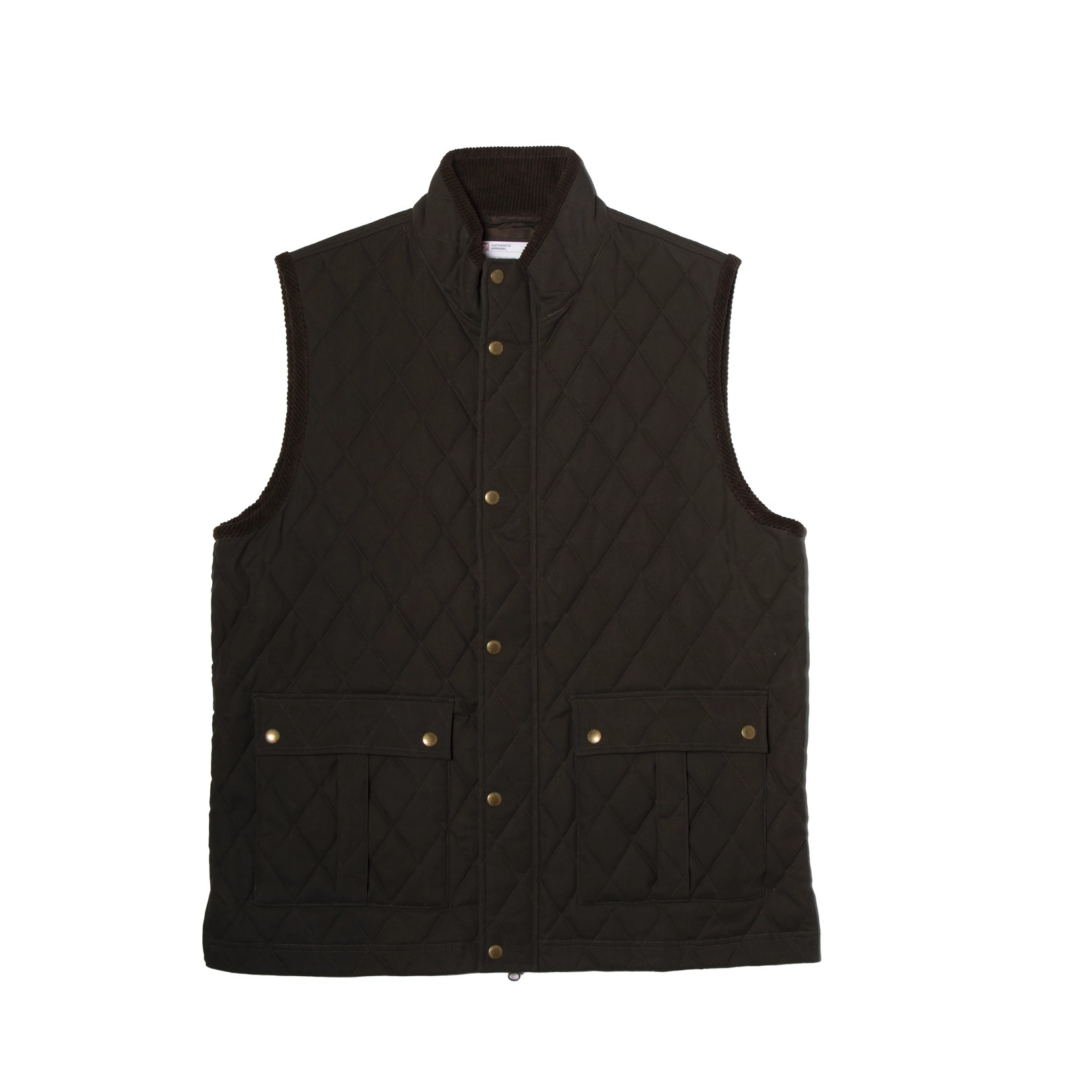 Southern Point Heritage Waxed Cotton Vest, Pine