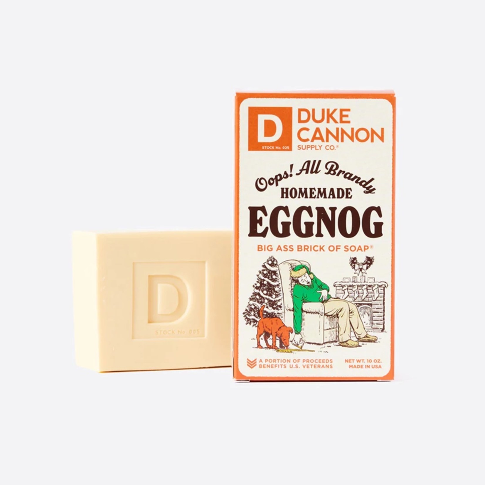 Duke Cannon Duke Cannon Oops! All Brandy Homemade Eggnog Soap