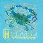 Heybo Blue Crab T-shirt