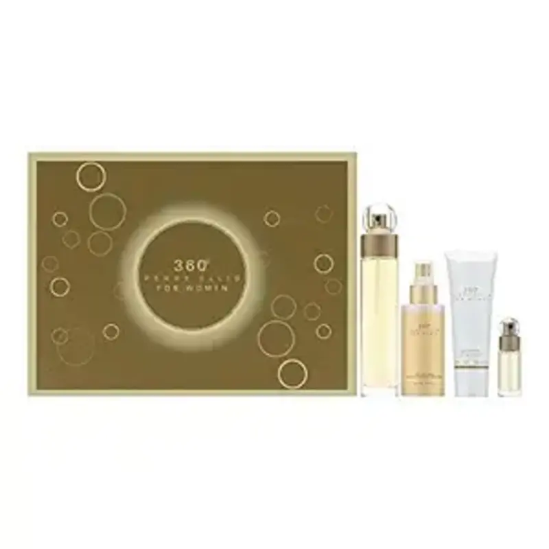360 PERRY ELLIES EDT 4PC SET WOMEN