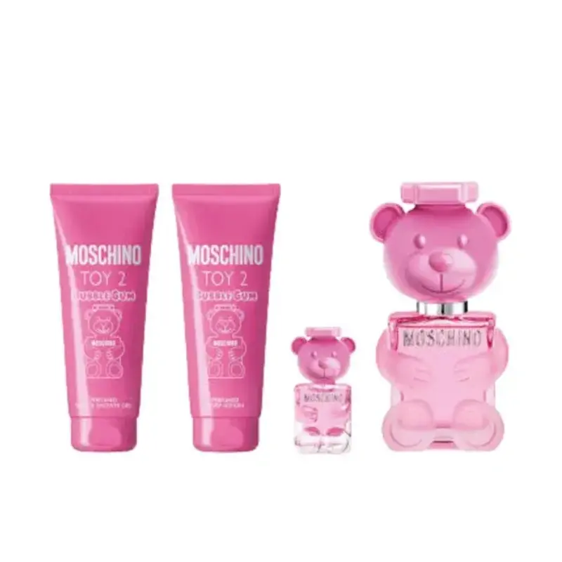 MOSCHINO BUBBLE GUM EDT 4PC SET