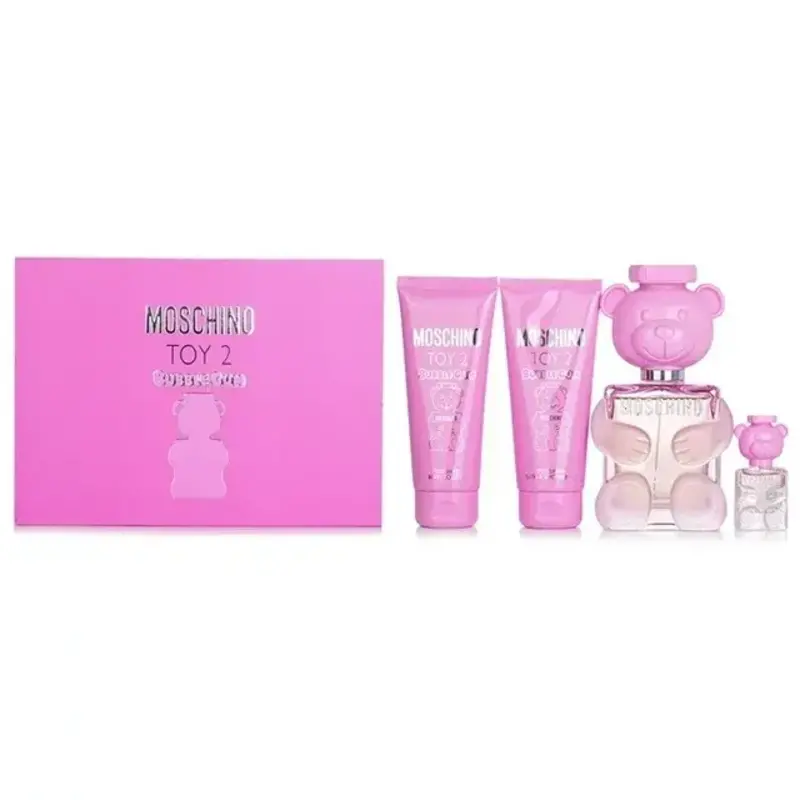 MOSCHINO BUBBLE GUM EDT 4PC SET