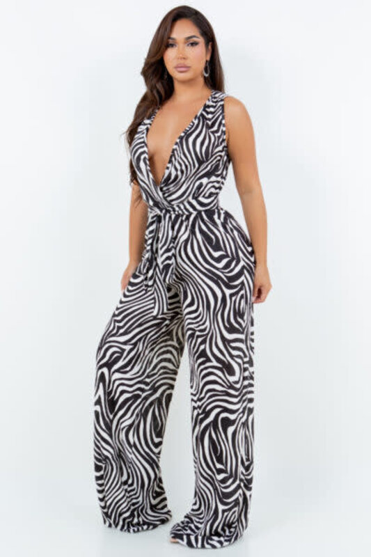 ZEBRA JUMPSUIT
