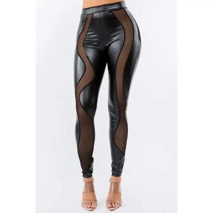 The Passion  Faux Leather Leggings