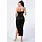 SOFIA Ruched Midi Dress