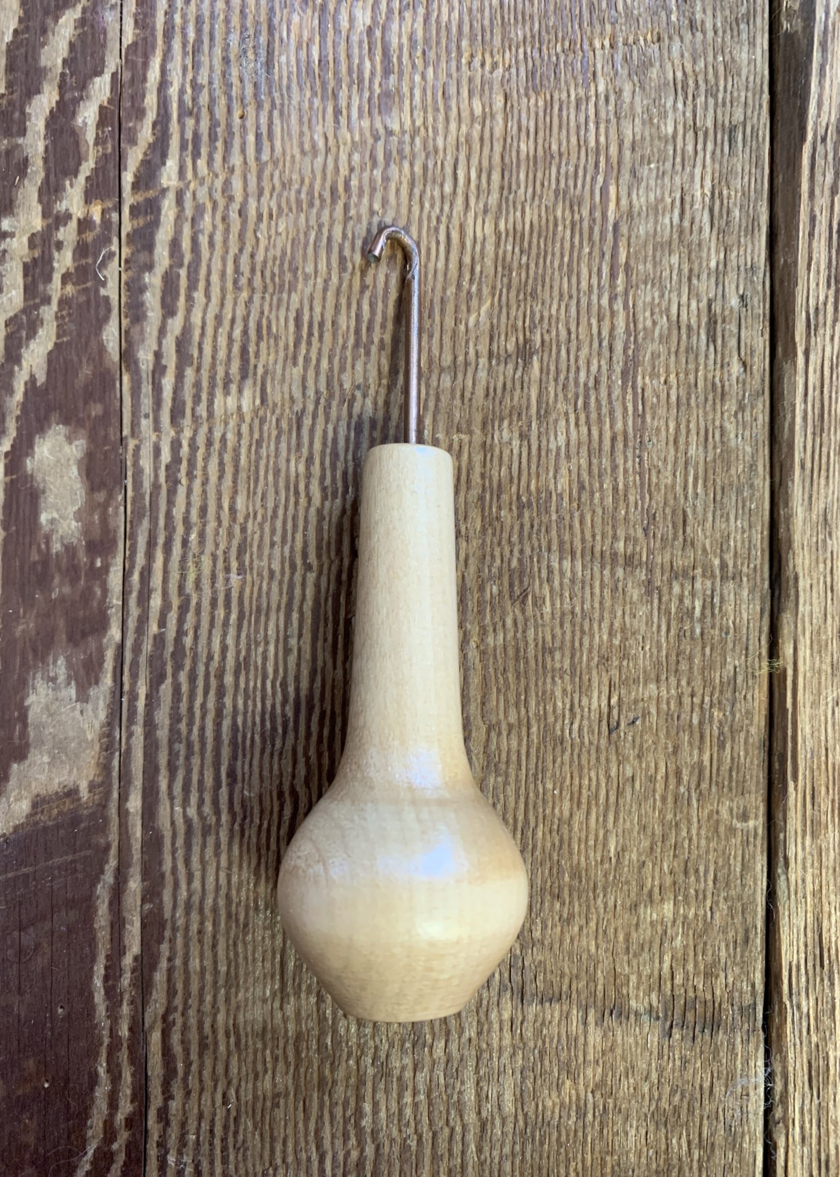 Ashford Threading Hook, wood knob with wire hook