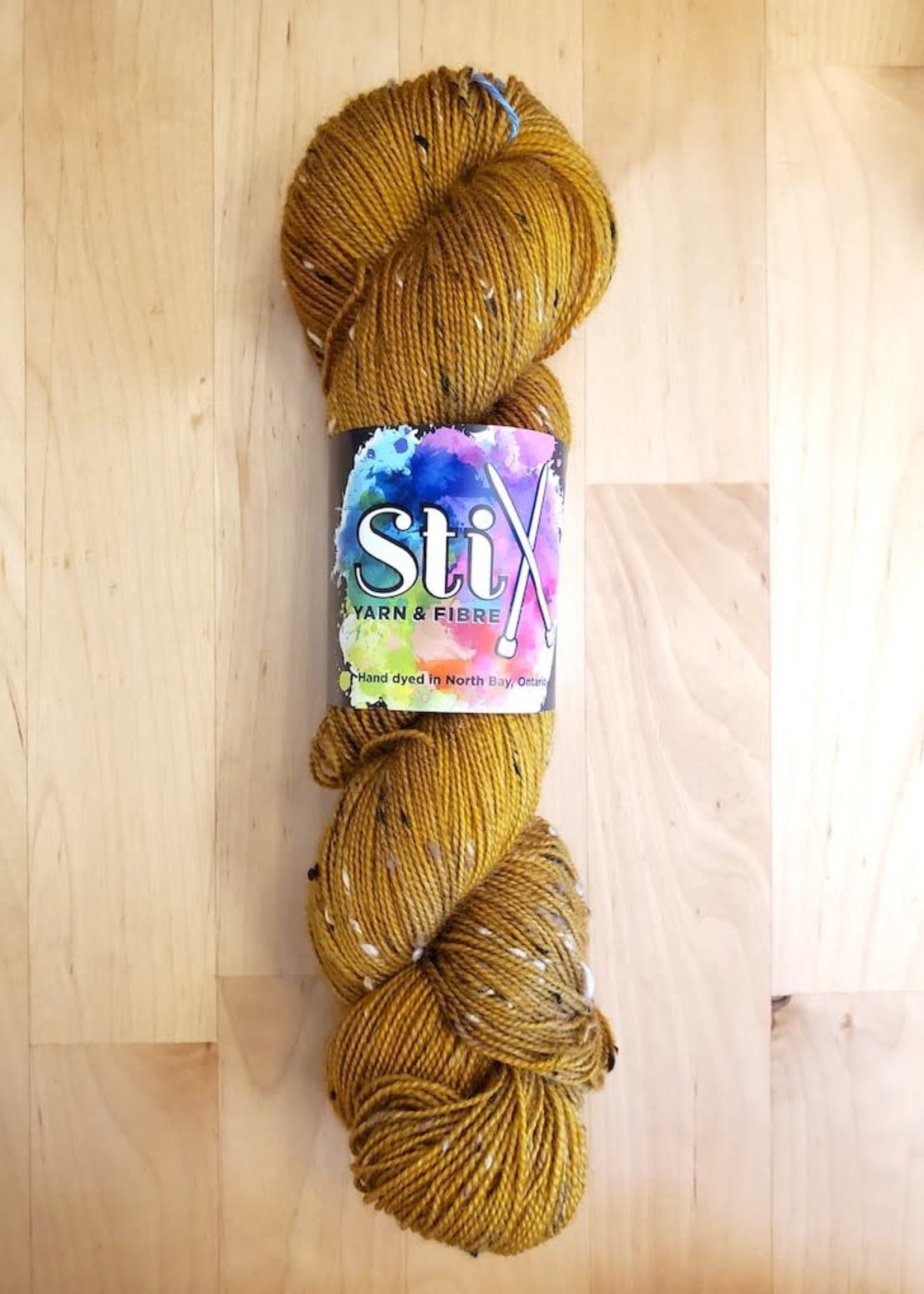 Stix Yarn & Fibre Stix Tweed Sock