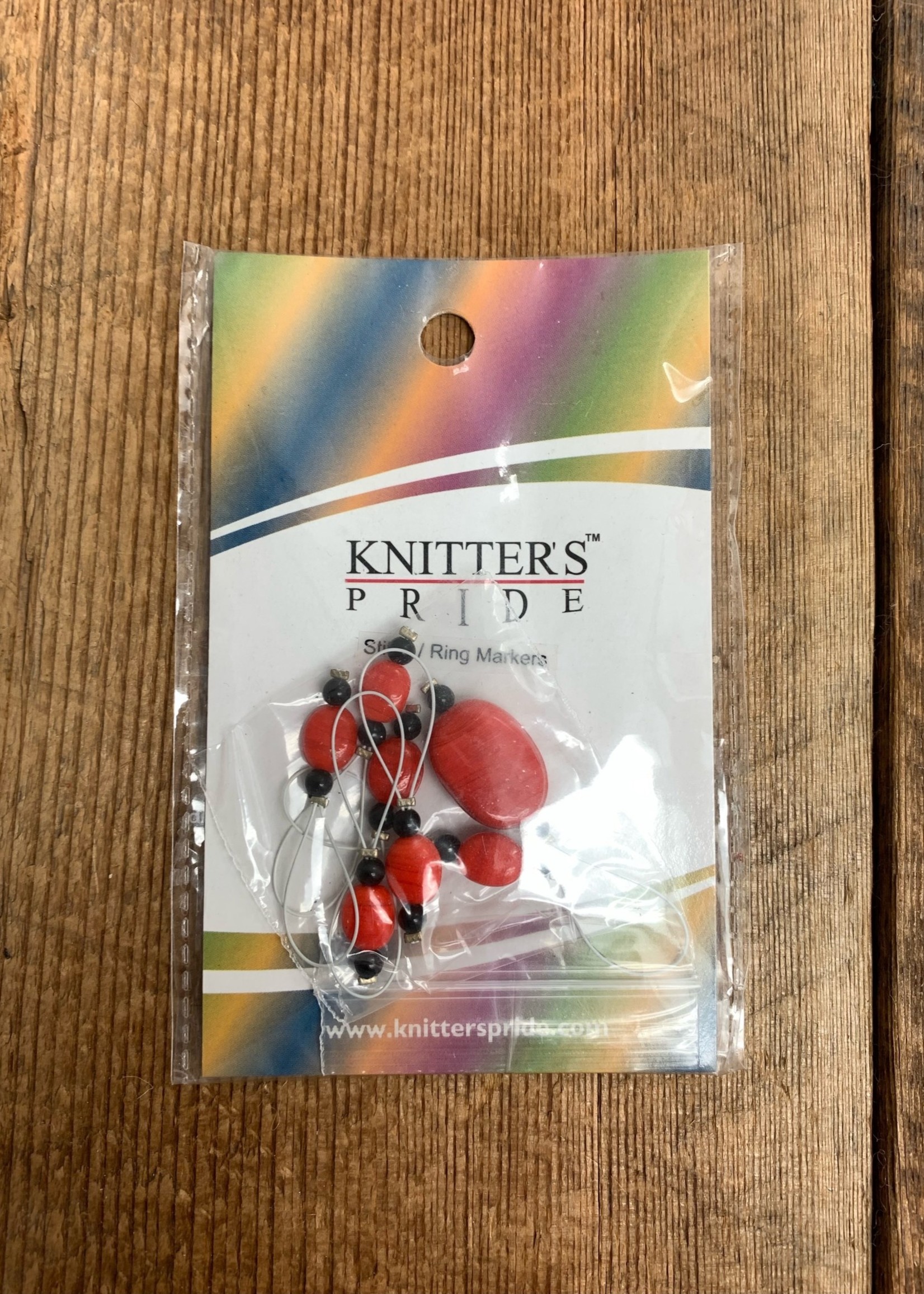 Knitter's Pride KP-Stitch Markers (Red)