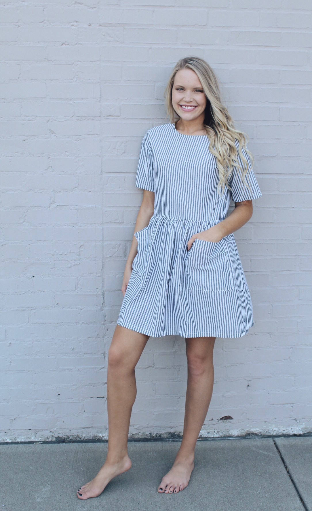 babydoll dress with pockets