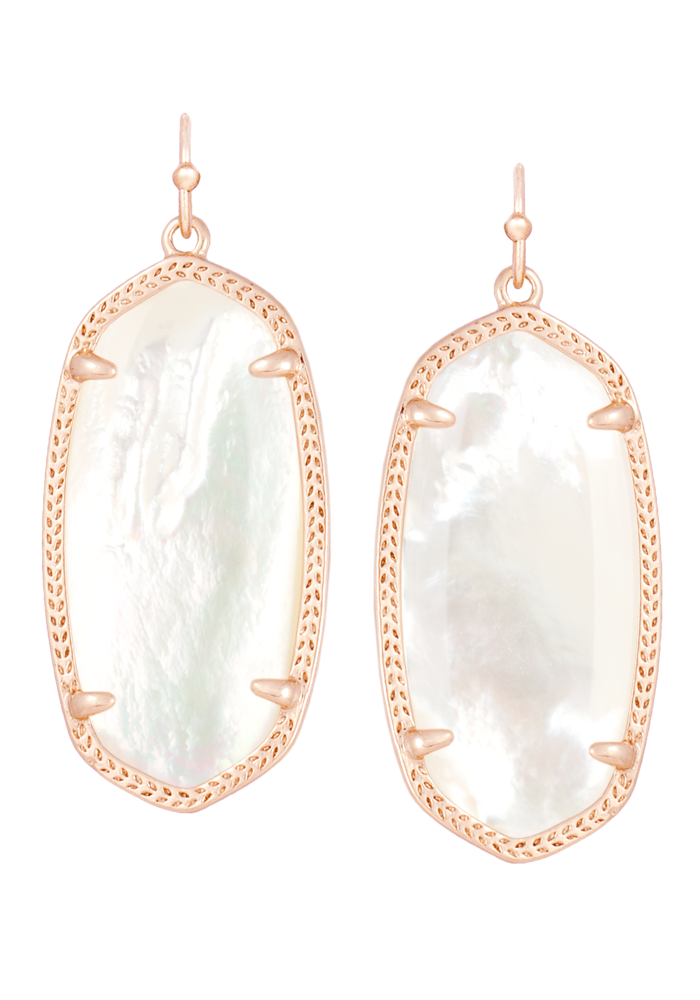 kendra scott peach mother of pearl