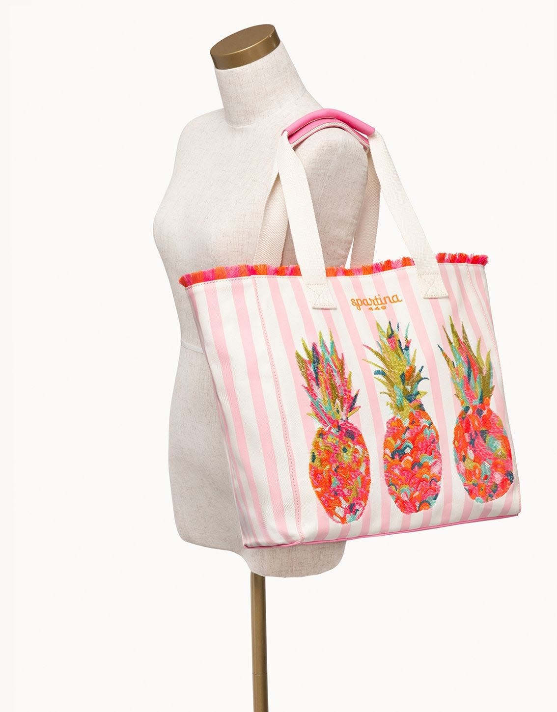 pineapple beach tote