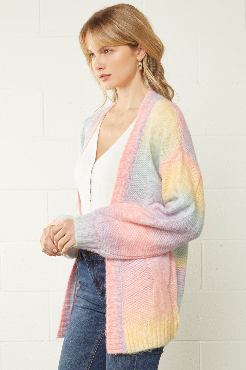 Pastel Cable Knit - The Trendy Trunk