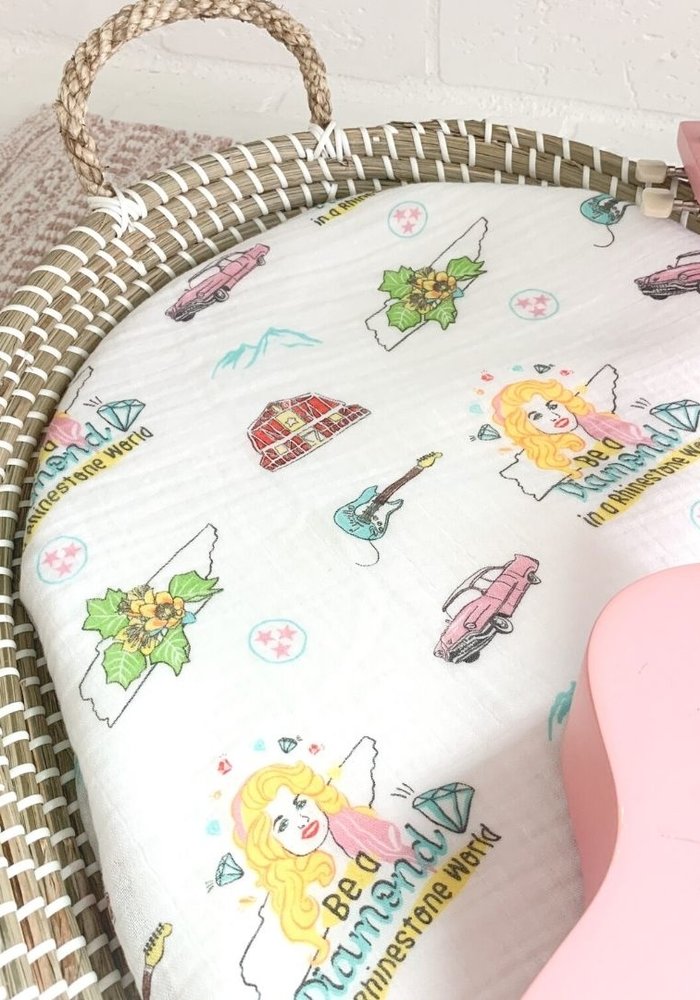 Tennessee Baby Girl Swaddle The Trendy Trunk