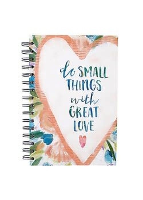 "Do Small Things With Great Love" Grid Dot Journal