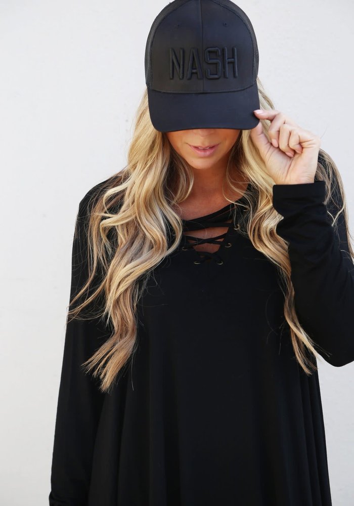 The Nash Collection Blackout Trucker Hat