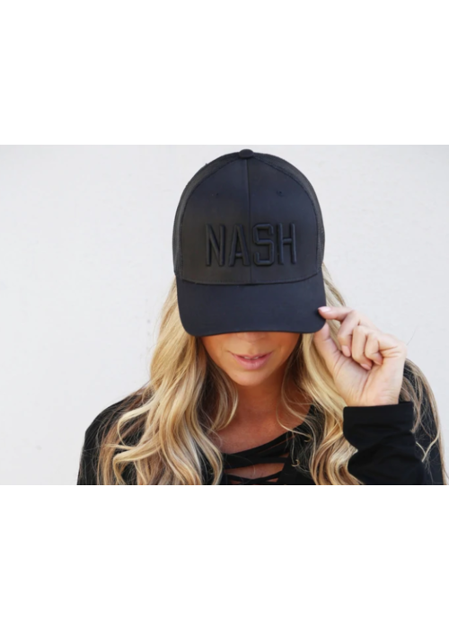 Nash Collection The Nash Collection Blackout Trucker Hat
