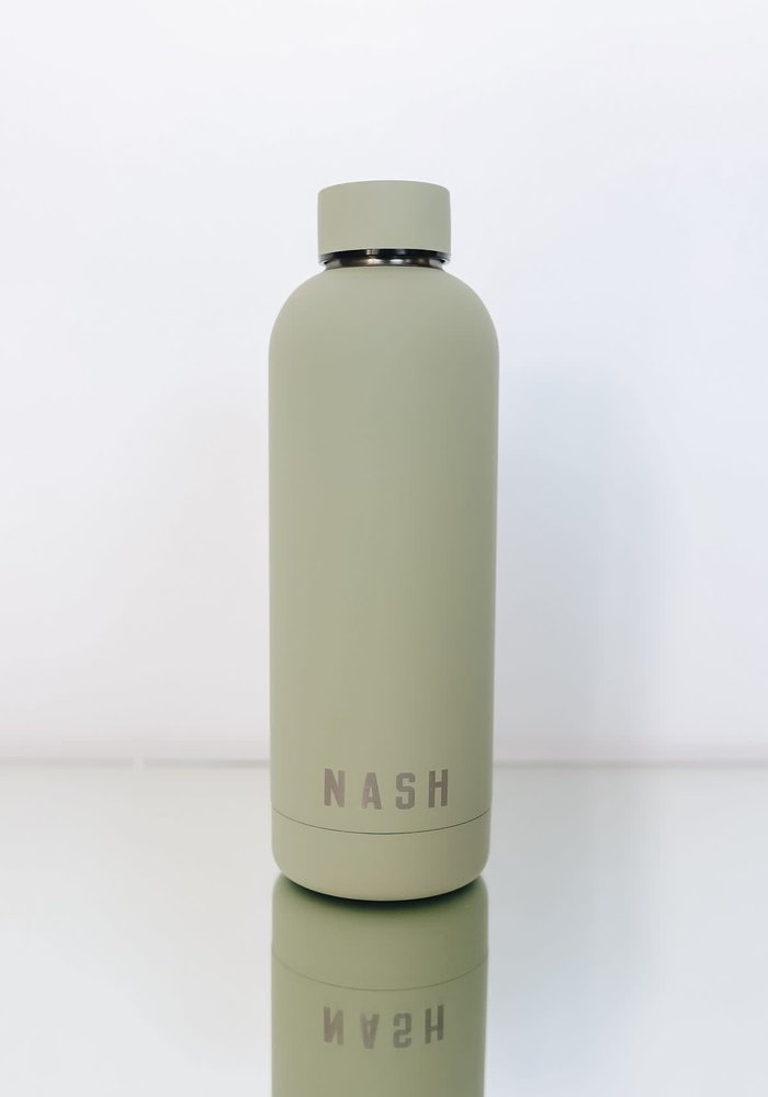 The Nash Collection Sage Rubber Coated Insulated Bottle