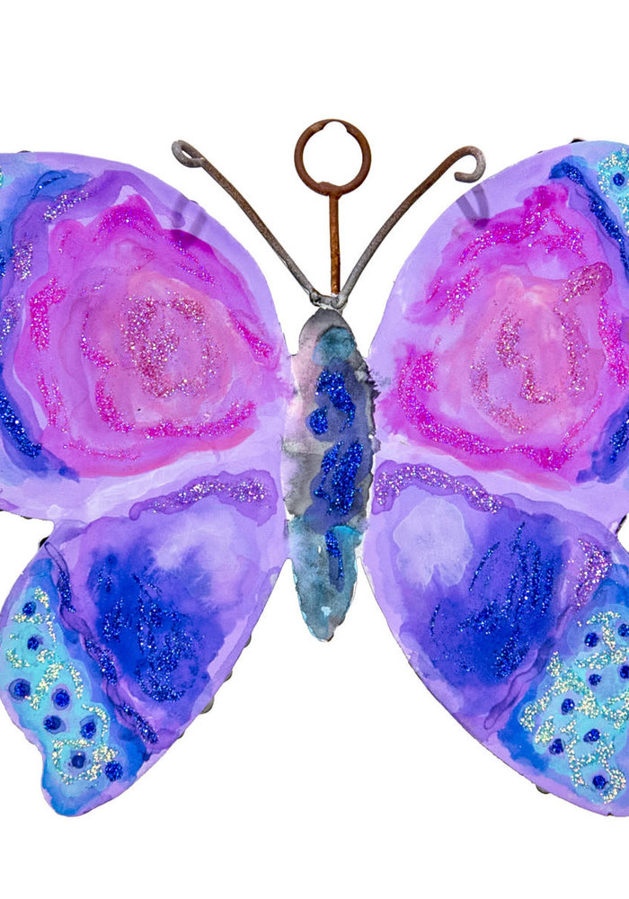 Butterfly Round Top Charm