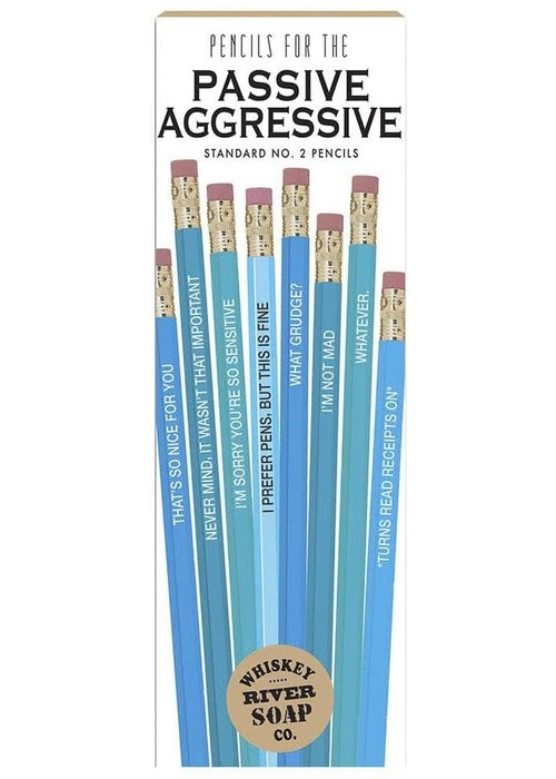 Passive Aggressive Pencil Set