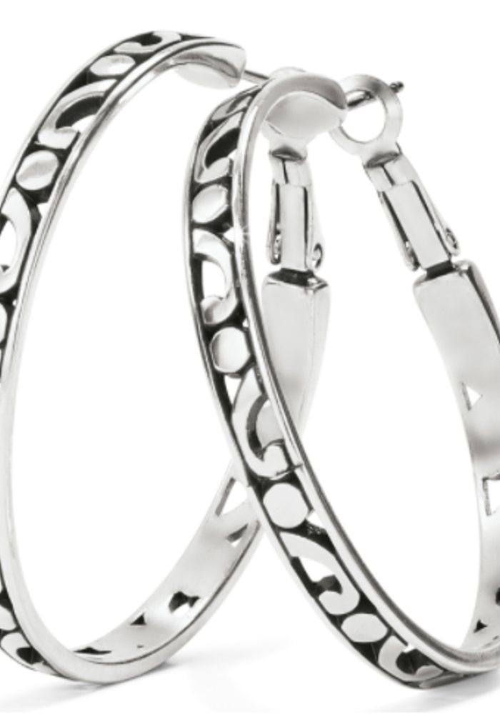 Contempo Large Hoop Earrings