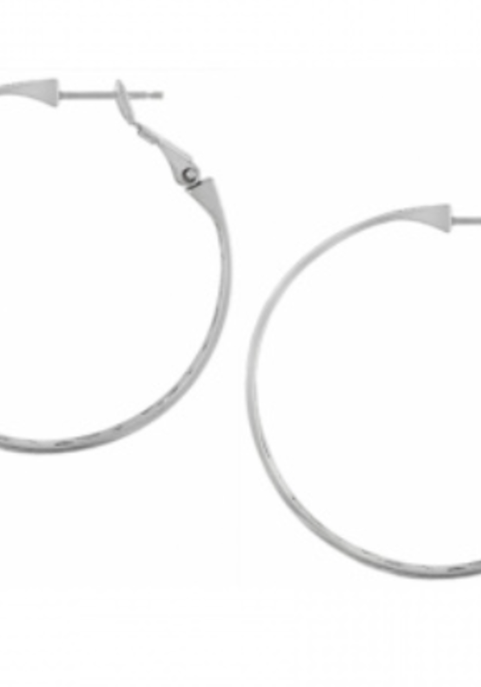 Contempo Large Hoop Earrings