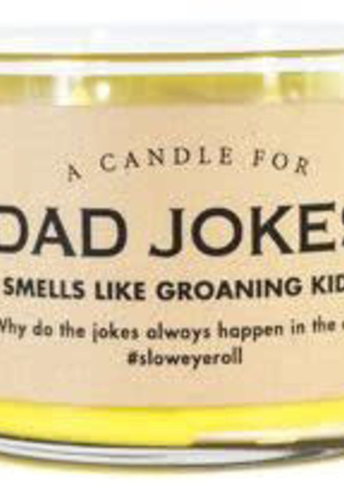 Dad Jokes Candle